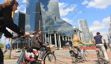 Fietstocht Rotterdam